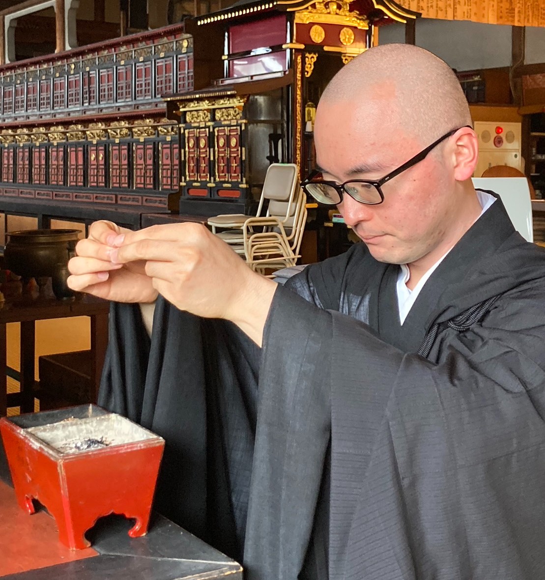 一回目のご焼香